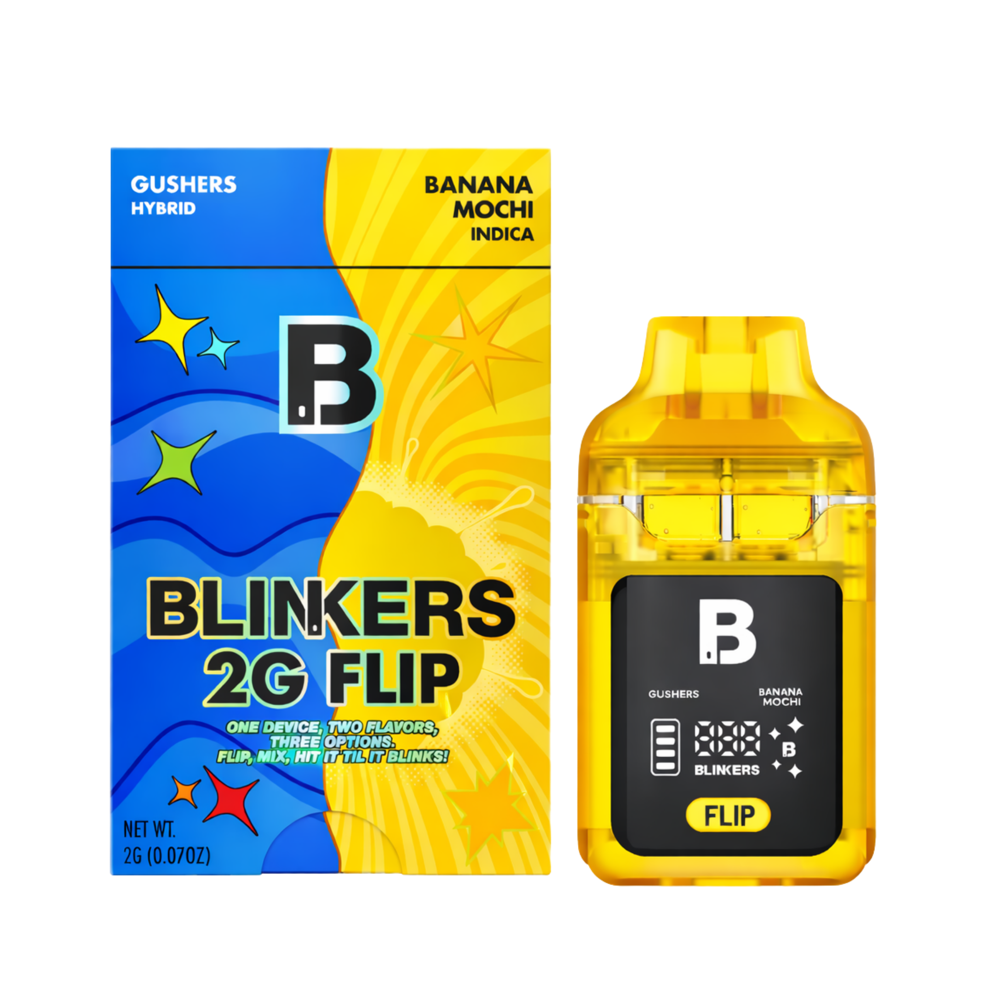 Blinkers Flip 2g - Doble sabor