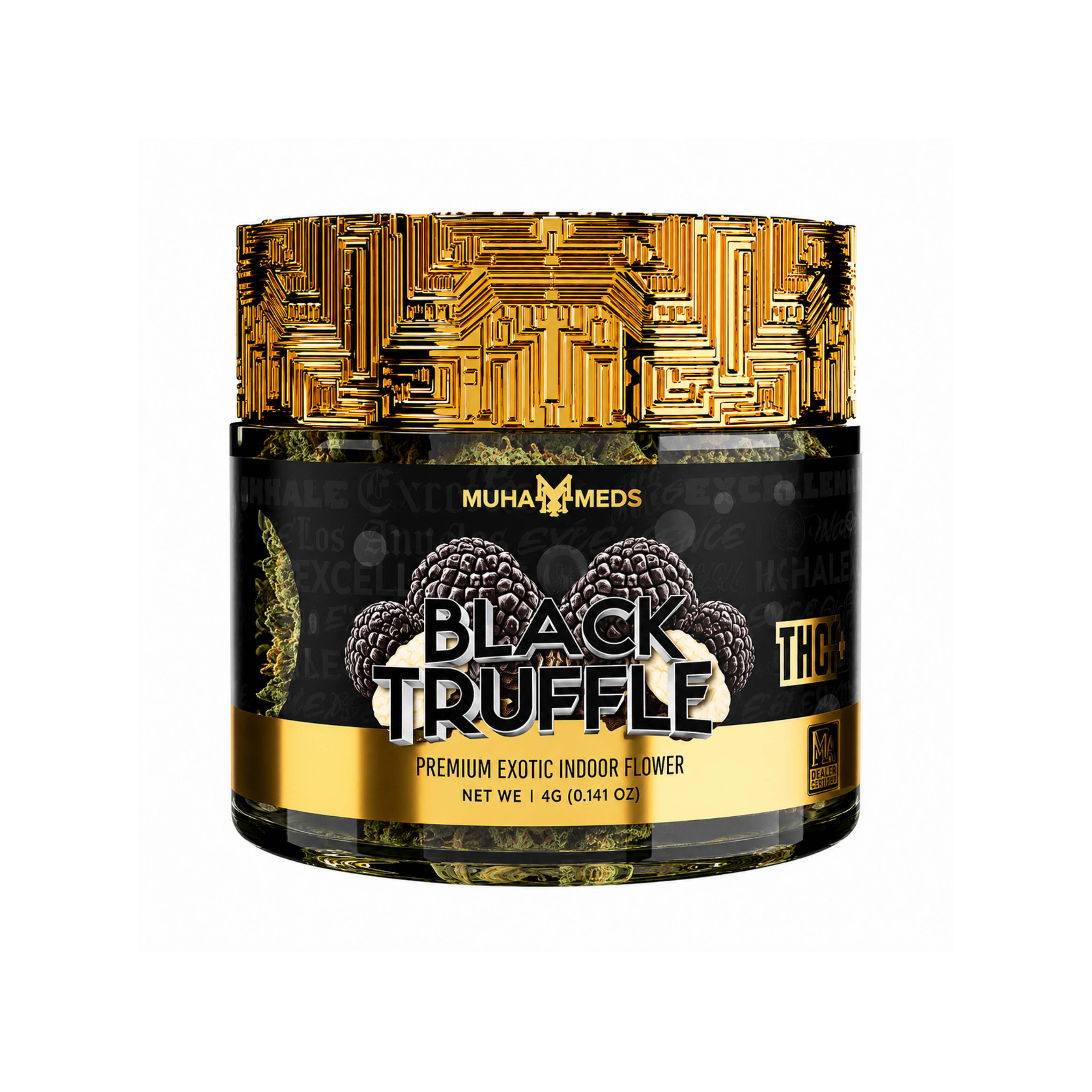 Muha Meds Premium Exotic Indoor Flower THC-A 4g ¡Original!